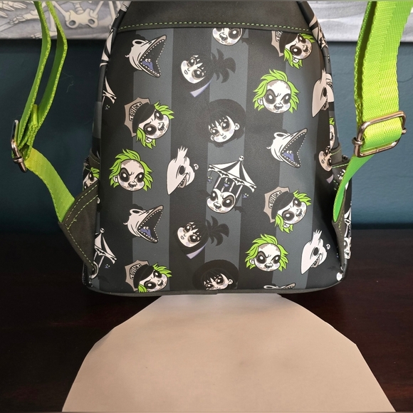 Loungefly Beetlejuice Chibi Characters Backpack